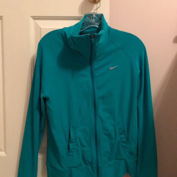 Nike Women’s Lightweight Jacket - Teal - Sz Small - Picture 1 of 2